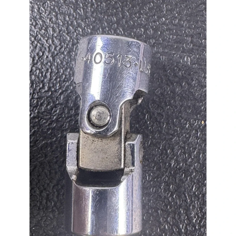 SK 40513 13mm Universal Swivel Socket 6-Point Metric Chrome USA Tool Silver